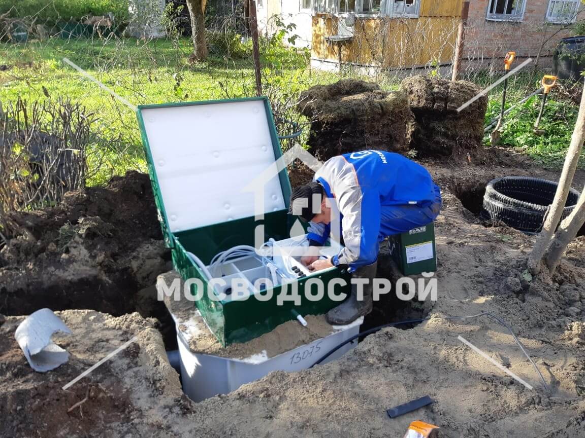 установка септика под ключ Московская область