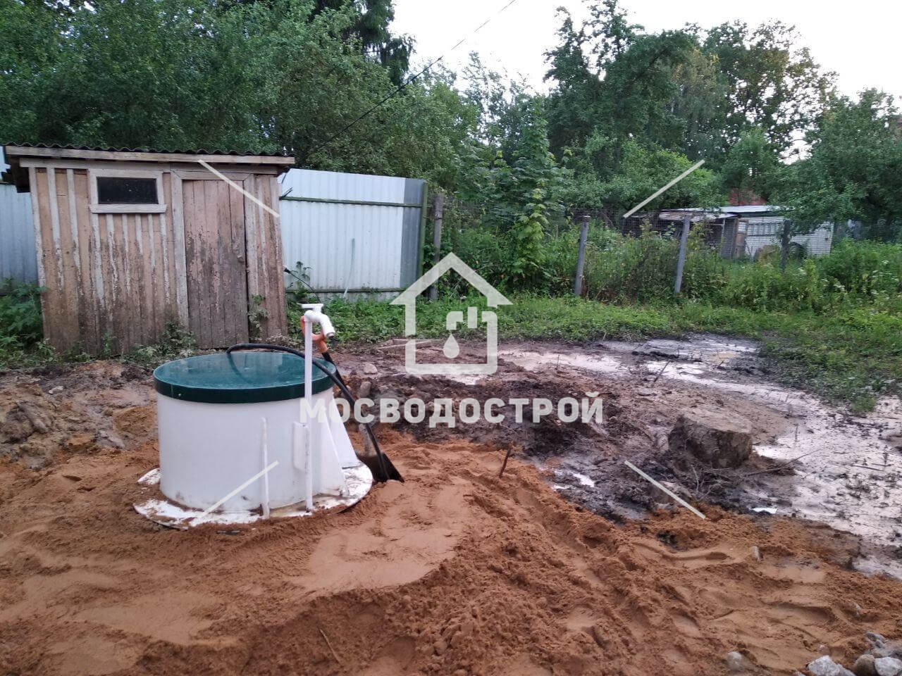 Скважина с кессоном в г. балашиха