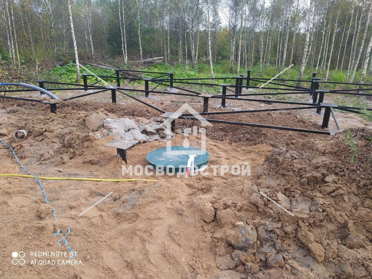 Обустройство скважины с кессоном в пос. щаповское