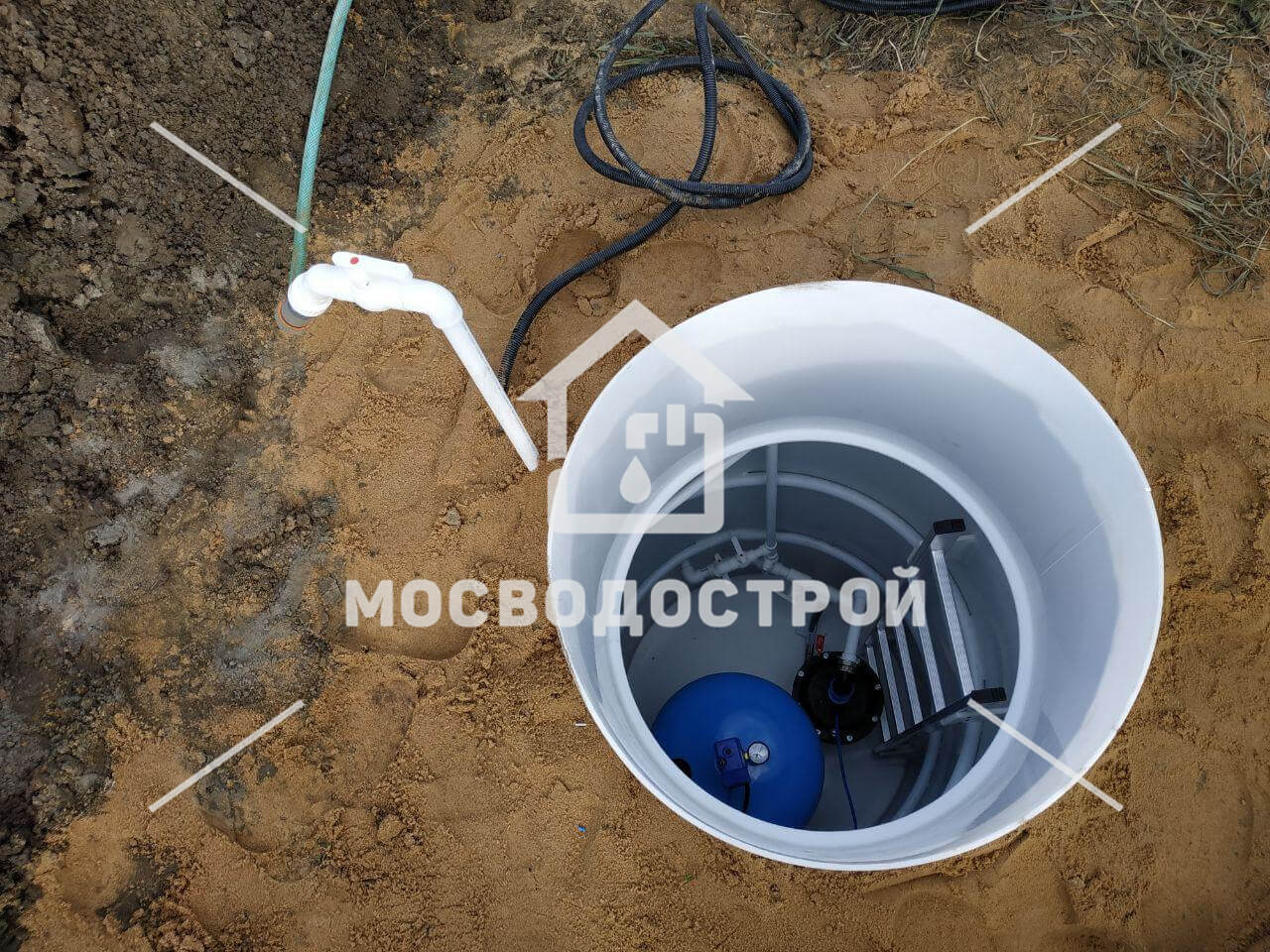 Скважина с кессоном в кп романово лайф 2 (10)