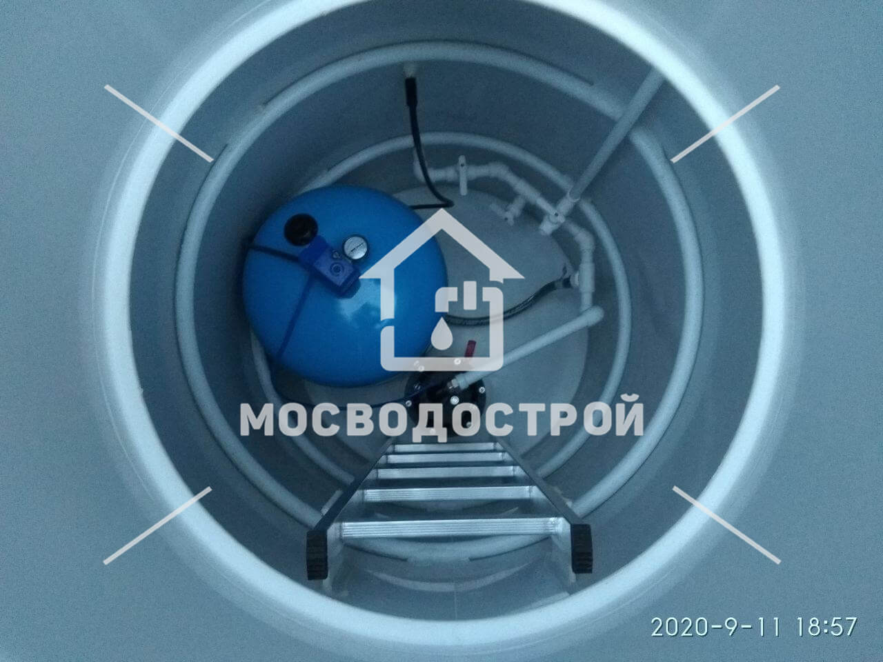 Скважина с кессоном в кп цветочный (8)