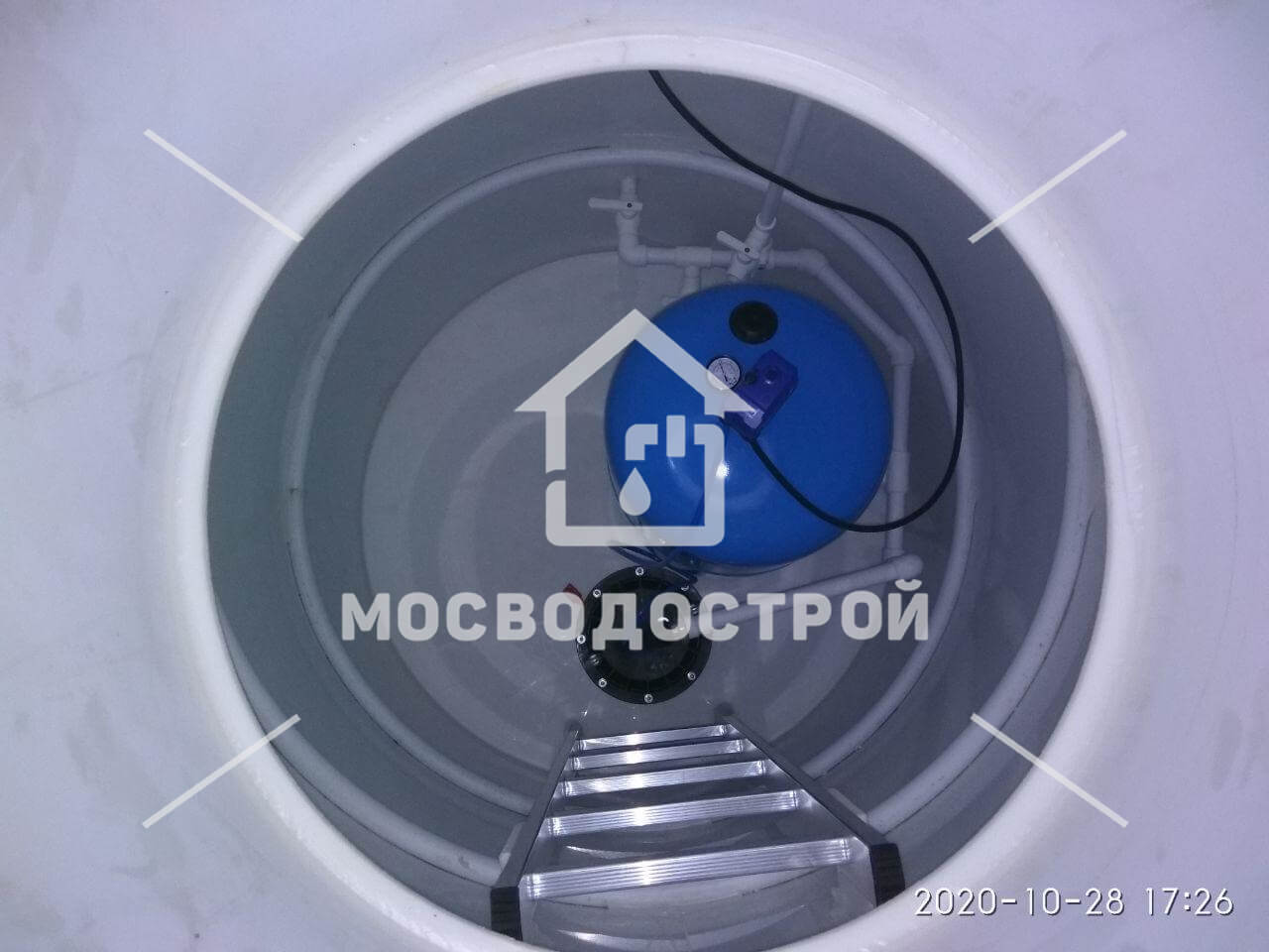 Обустройство скважины с кессоном в д. верейкино (3)