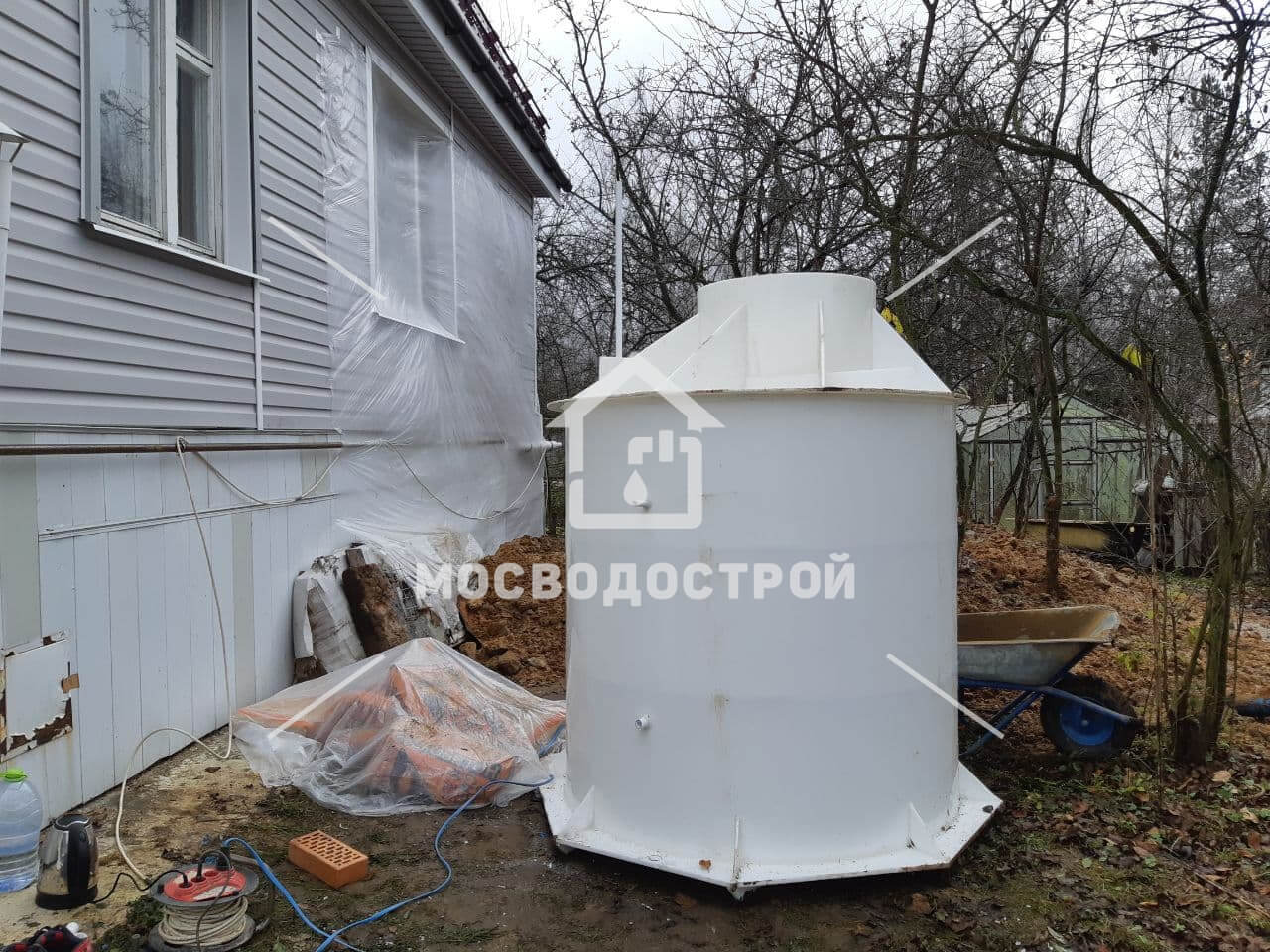 Скважина с кессоном и разводка по дому в ст берёзка 291 (23)
